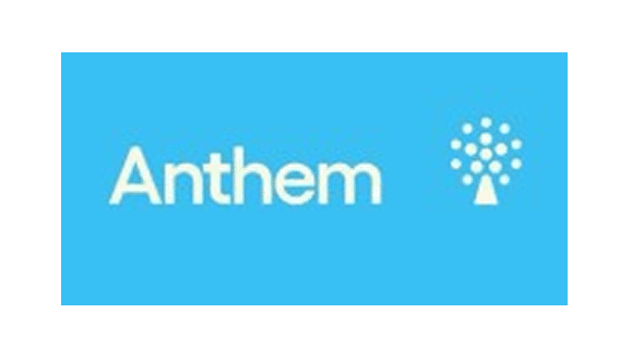 Anthem brand logo representing healthcare and insurance organisation