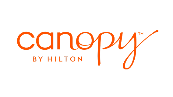 Canopy by Hilton brand logo representing lifestyle hospitality brand