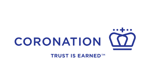 Coronation brand logo representing investment management firm