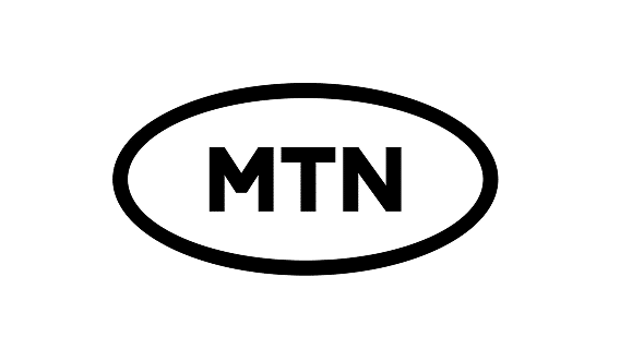 MTN brand logo representing telecommunications network provider