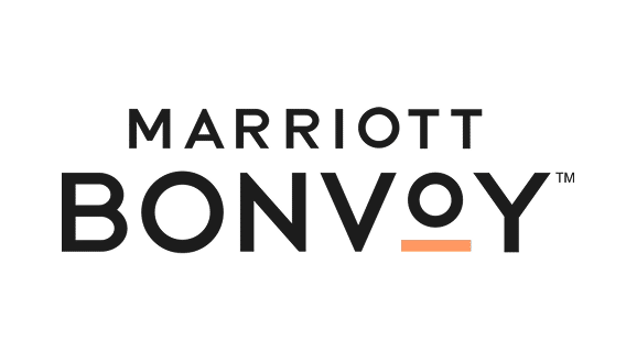 Marriott Bonvoy brand logo representing hospitality and loyalty programme brand
