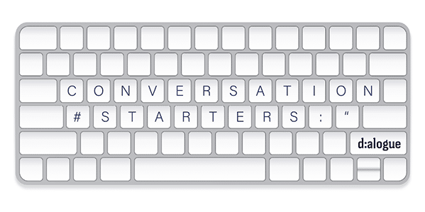 Close-up of keyboard representing digital communication and content creation