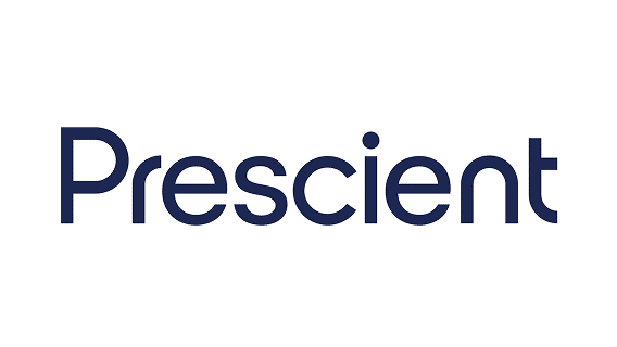 Prescient brand logo representing investment management firm